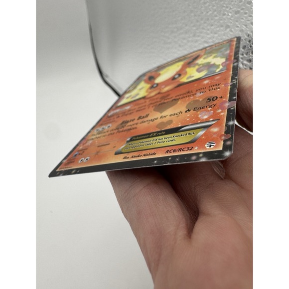 Pokemon TCG Flareon EX RC6-32 Generations Radiant Collection LP Eevvee Jolteon - Picture 5 of 16